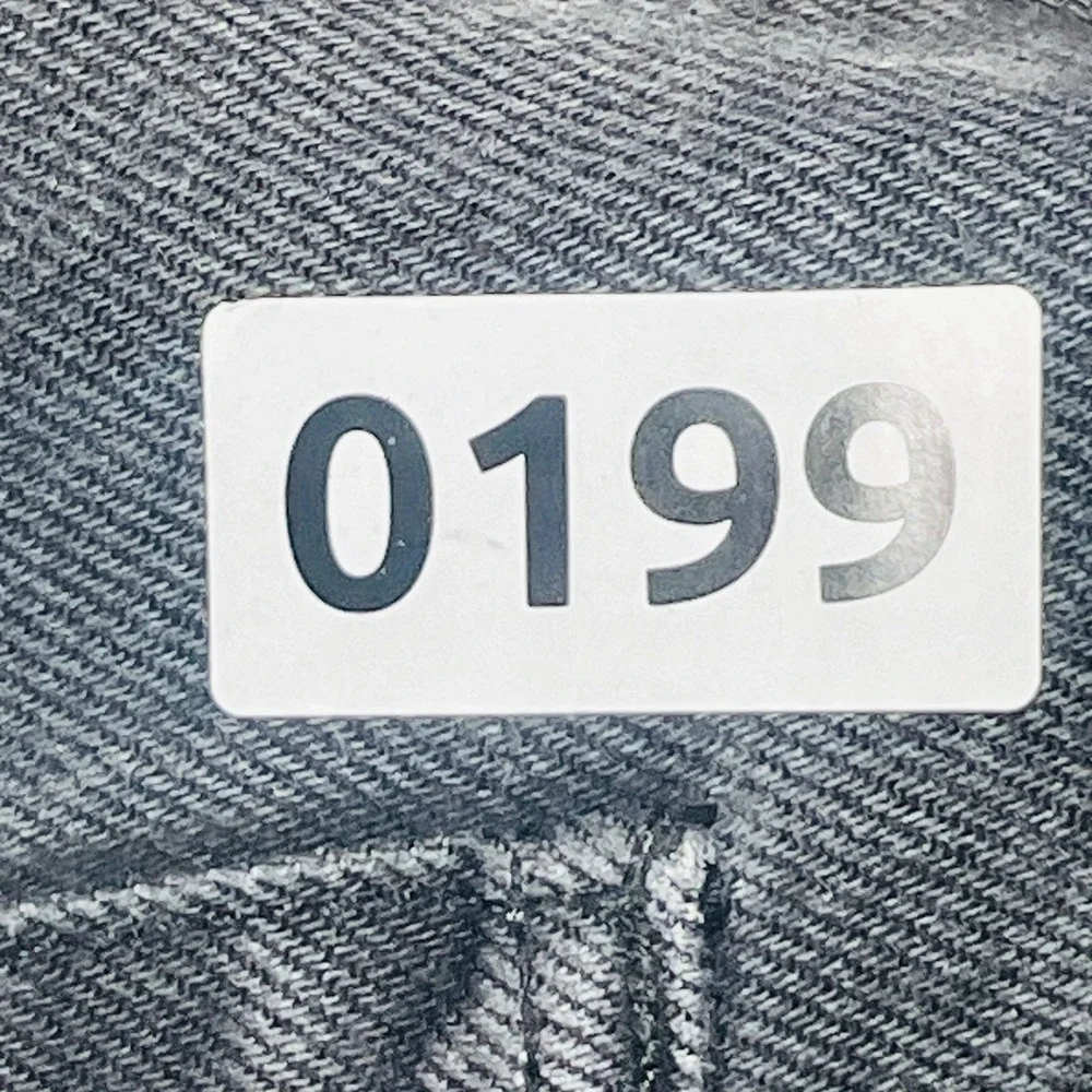 Rag & Bone Jeans Mens 34 Faded Black Straight Leg Button Fly Denim